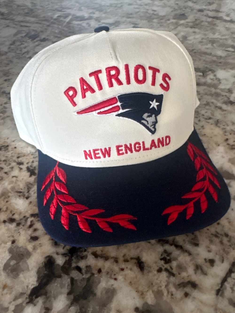 New England Patriots baseball hat